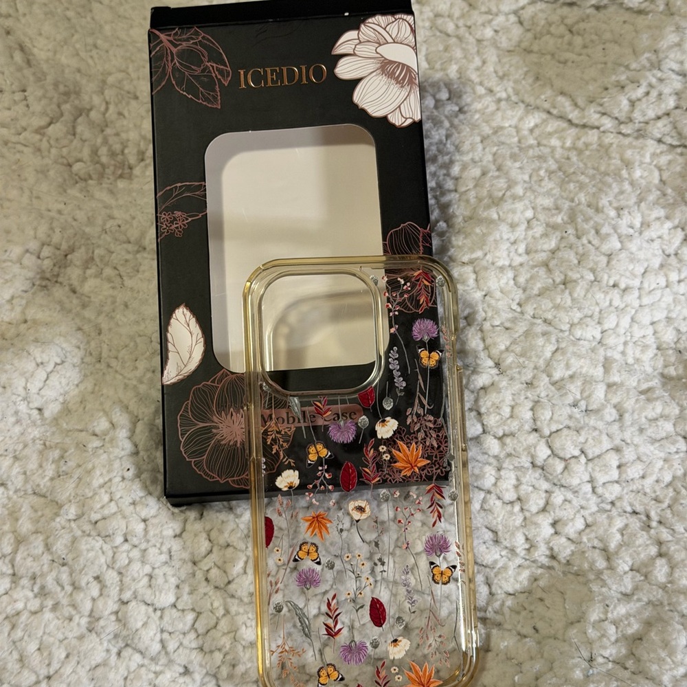 ICEDIO Floral Phone Case - iPhone 15 pro